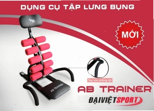 Máy tập cơ bụng AB Trainer với đa dạng bài tập