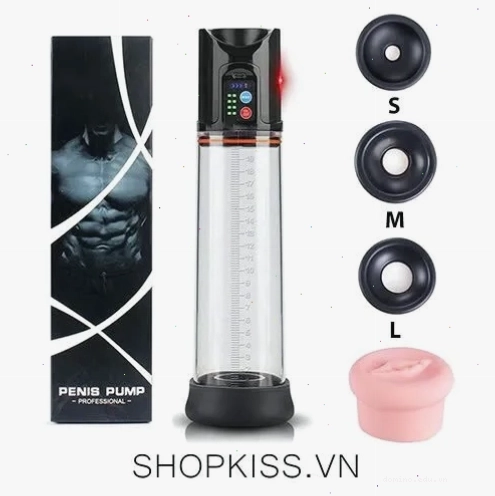 Máy tập dương vật bằng áp suất chân không Penis Pump DC68CA