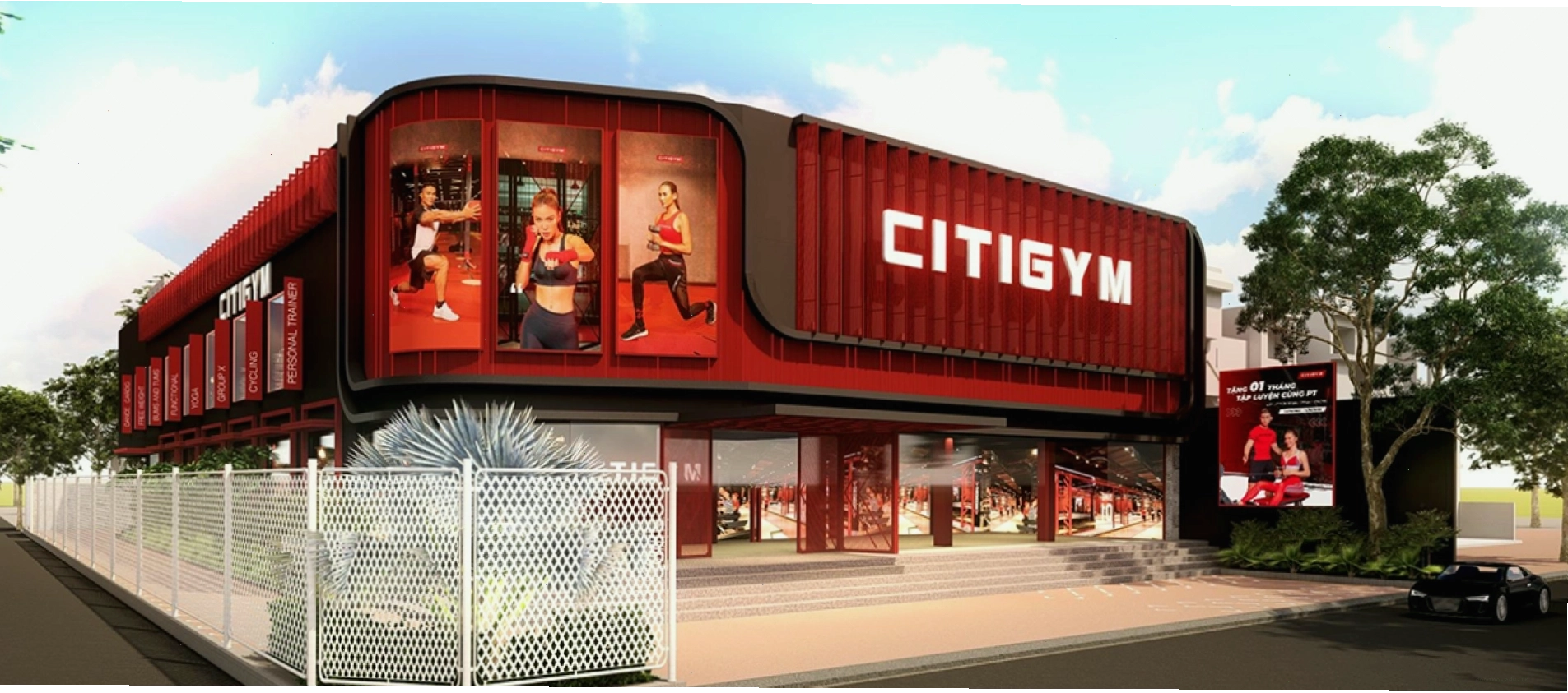Máy tập Technogym tại Citigym Thủ Đức