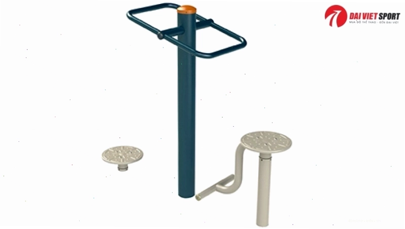 Máy tập xoay eo 2 vị trí đứng ngồi DV-024 với thiết kế chắc chắn