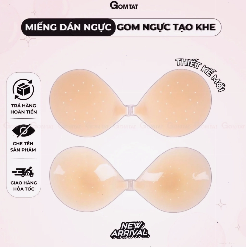 Miếng dán nâng ngực silicon viền siêu mỏng