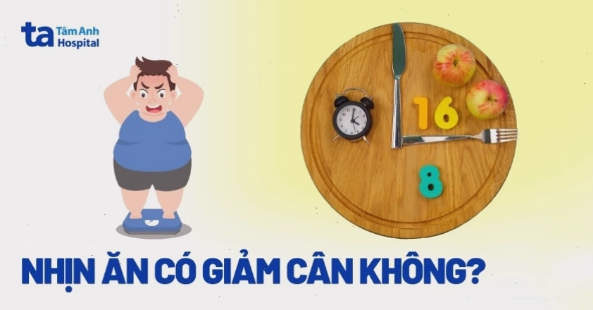 Minh họa nhịn đói có giảm cân không