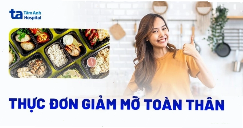 Minh họa thực đơn áp dụng công thức ăn giảm cân 16 8