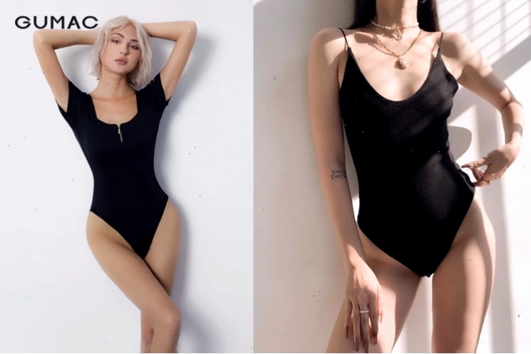 Mix bodysuit với chân váy ngắn năng động