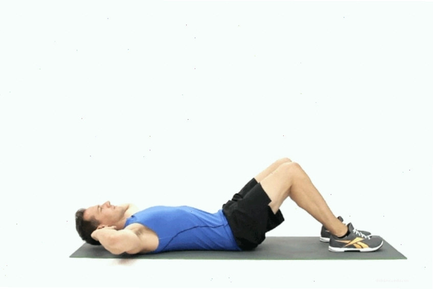 Mô phỏng động tác gập bụng