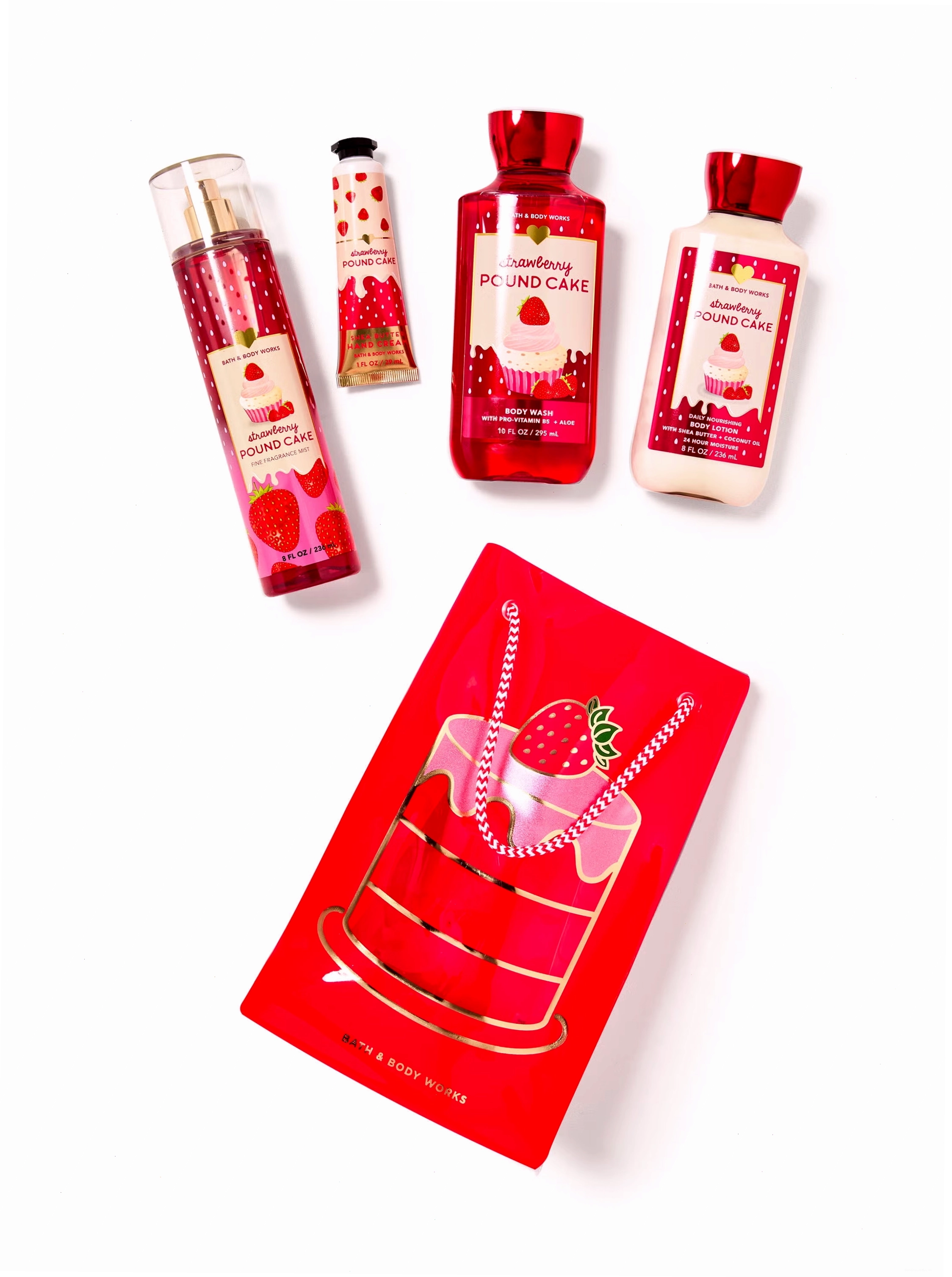 Mô tả chi tiết mùi hương Bath and Body Works Strawberry Pound Cake