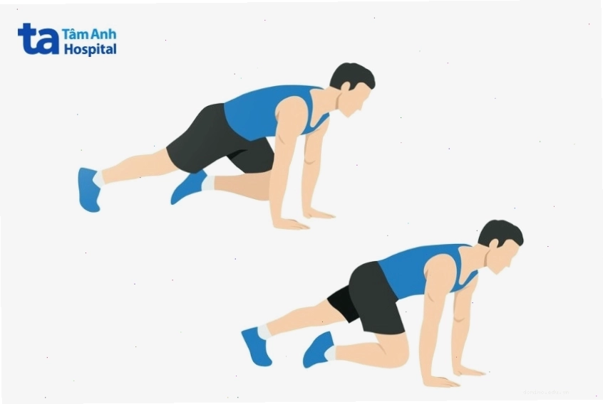 Mountain climber là bài tập cardio giúp giảm mỡ bụng hiệu quả