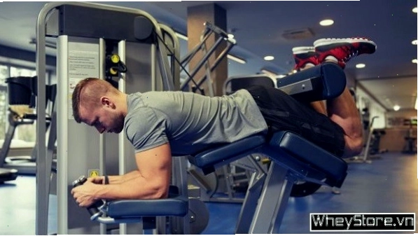 Nam giới thực hiện Leg Curl