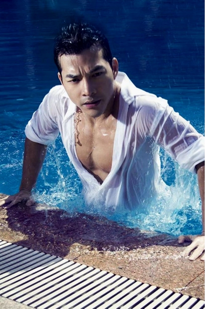 Người đàn ông tự tin với vóc dáng của mình