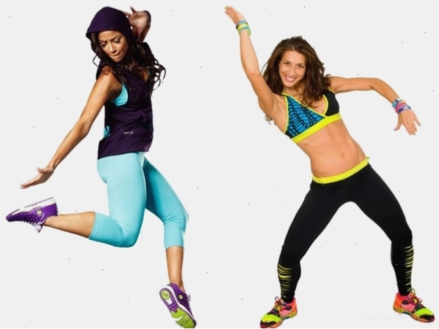 Người đang tập nhảy zumba với trang phục thoải mái