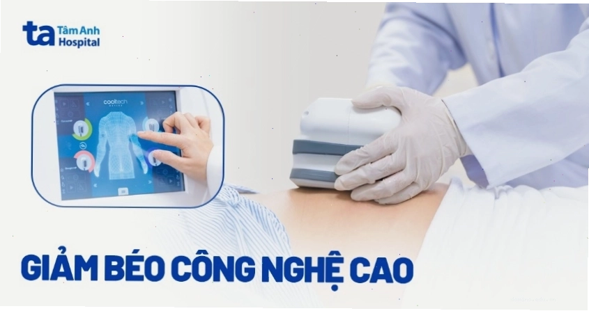 Người đang thực hiện liệu trình giảm béo công nghệ cao