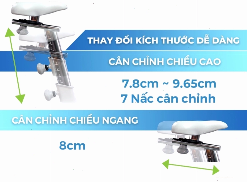 Người dùng tập luyện hiệu quả với xe đạp tập Kingsport KS-102