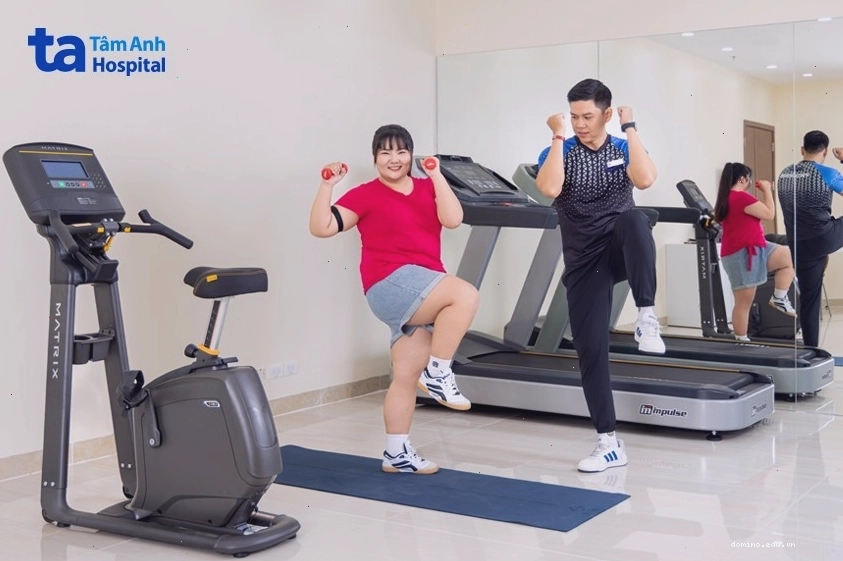 Người tập luyện để giảm cân đúng cách và giảm béo hiệu quả