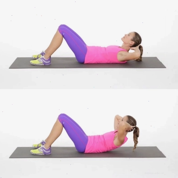 Người tập thực hiện bài tập Plank để tăng cường cơ bụng