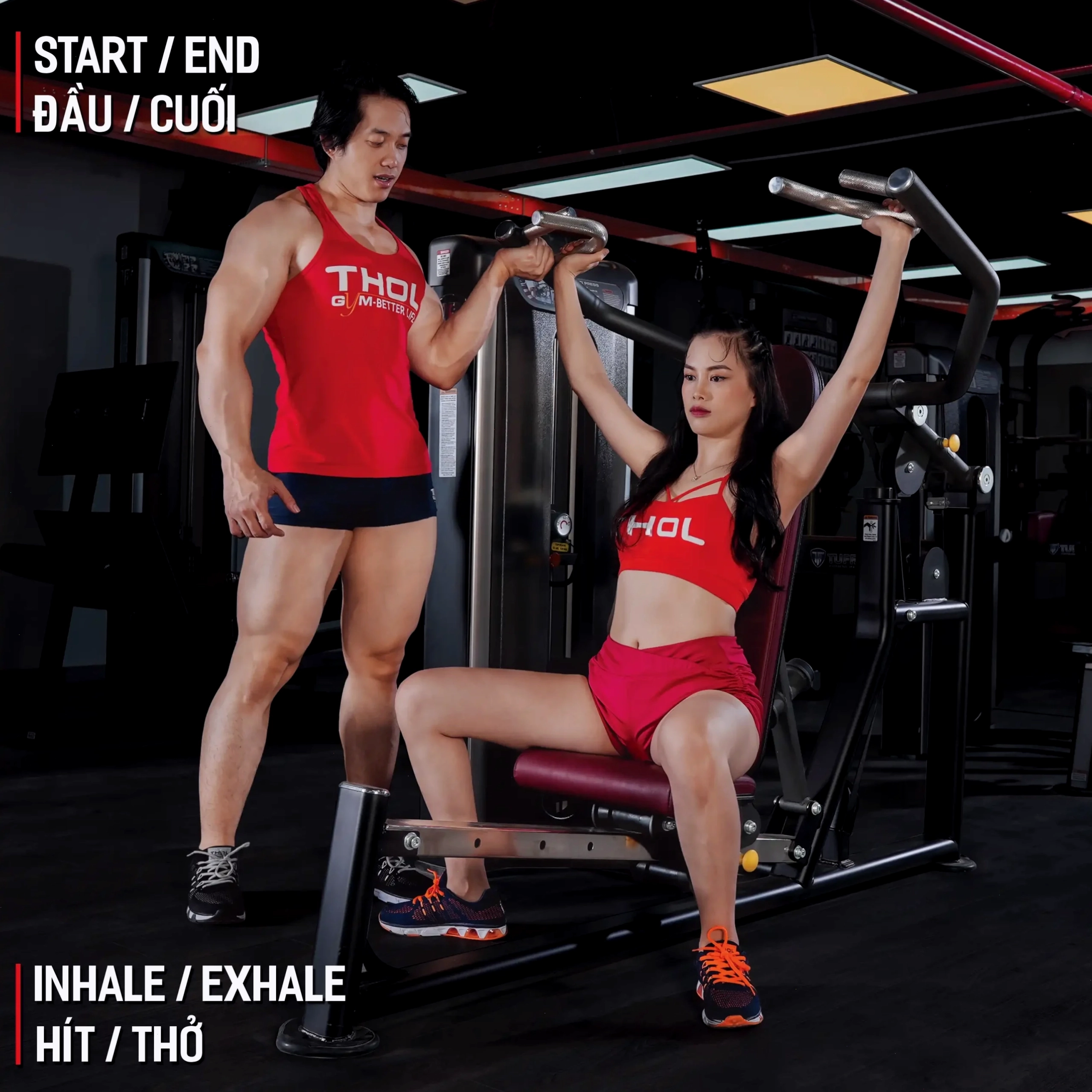 Người tập thực hiện bài tập Pull Up để phát triển cơ lưng xô