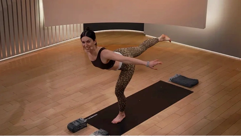 Người tập yoga thư giãn sau buổi tập