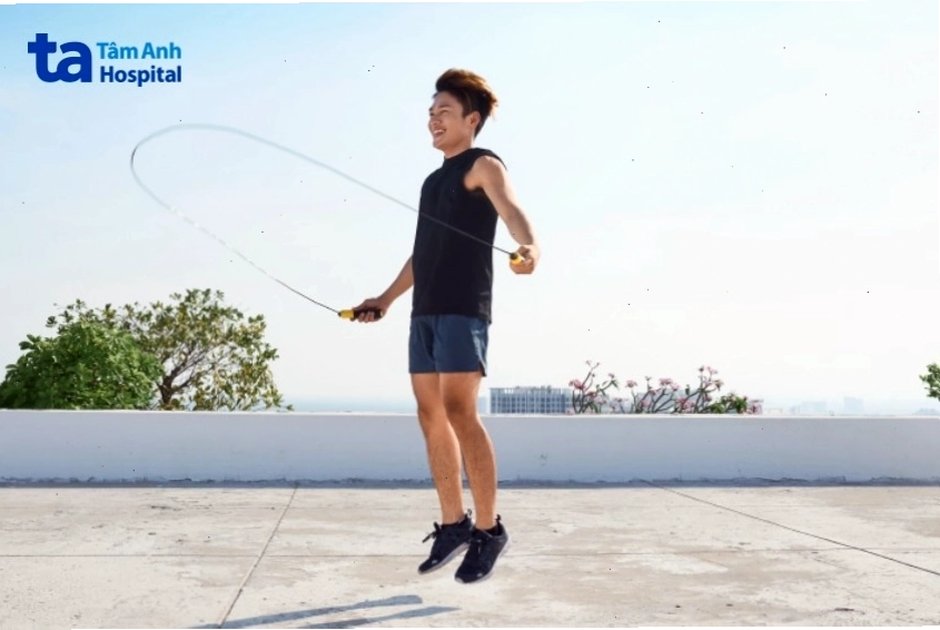 Nhảy dây đốt calo hiệu quả