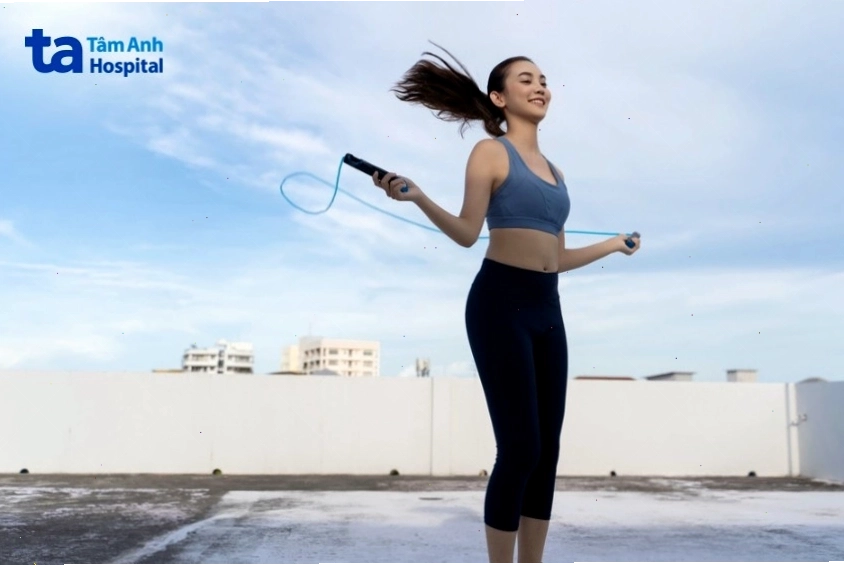 Nhảy dây đốt mỡ hiệu quả