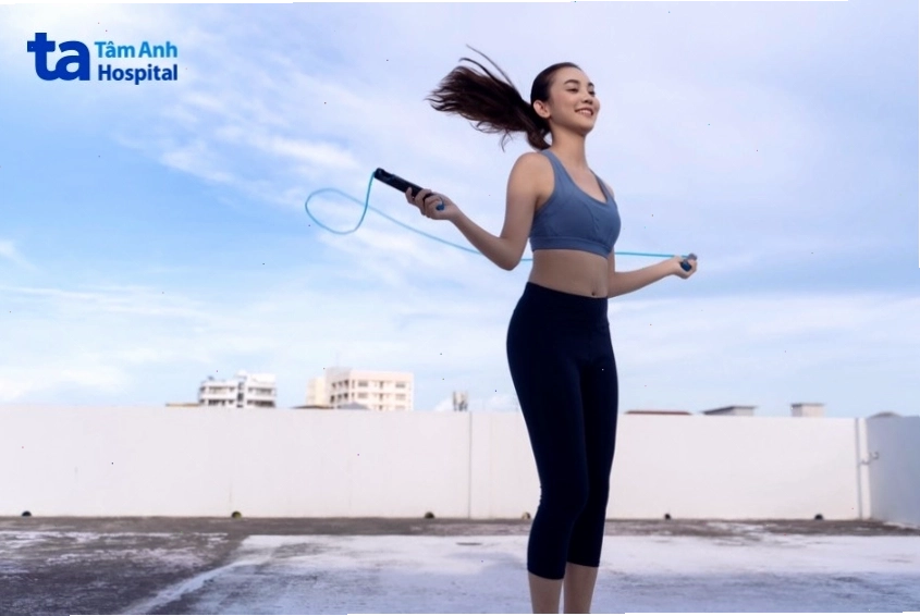 Nhảy dây đốt mỡ hiệu quả
