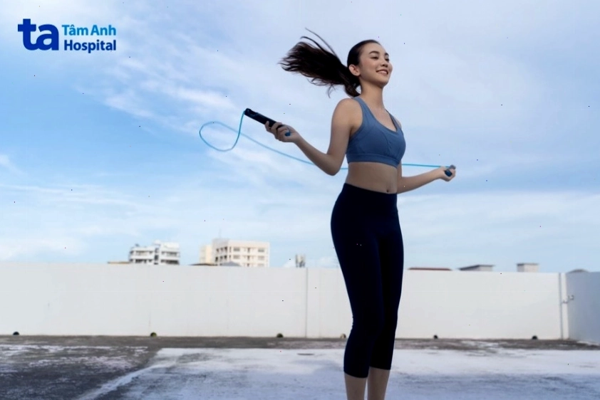 Nhảy dây đốt mỡ hiệu quả