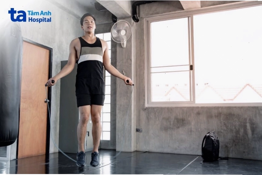 Nhảy dây giúp giảm mỡ thừa toàn thân