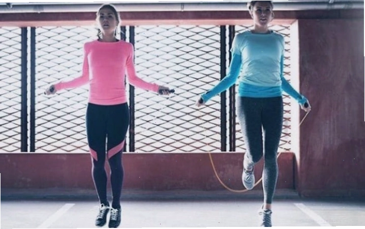 Nhảy dây là bài tập aerobic đơn giản giúp giảm mỡ bụng