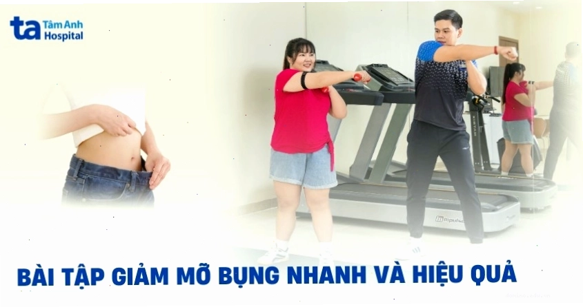 Nhiều bài tập giúp giảm mỡ bụng hiệu quả