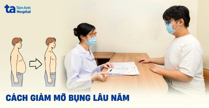 Nhiều nguyên nhân khác nhau dẫn đến tích mỡ bụng lâu năm