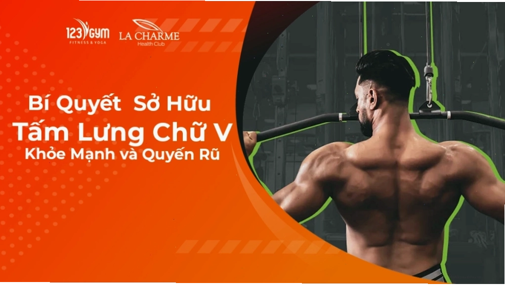Nữ giới thực hiện bài tập Lat Pulldown để tạo dáng lưng chữ V