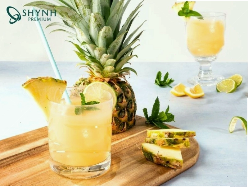 Nước detox dứa bạc hà gừng rất tốt cho cơ thể và hỗ trợ giảm cân
