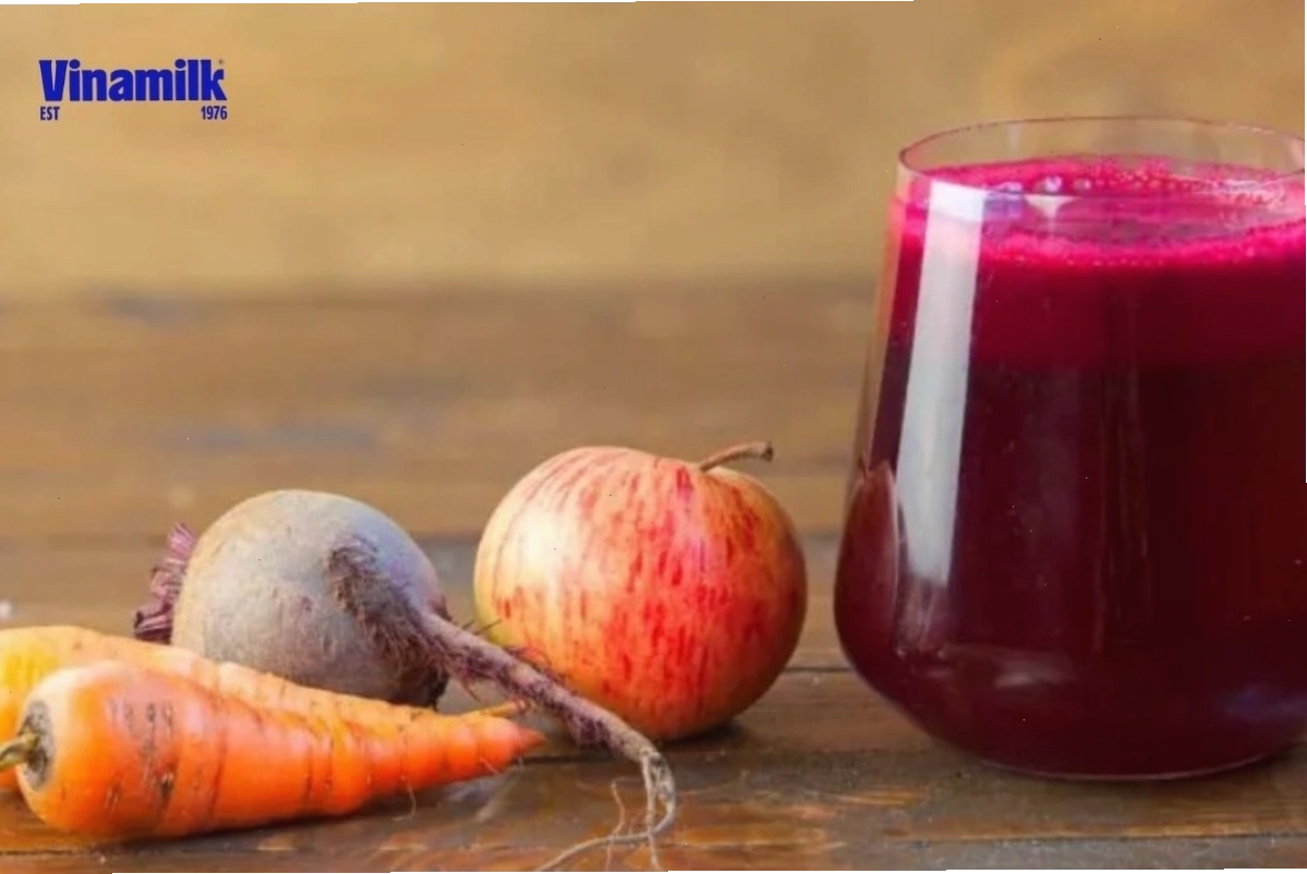 Nước ép ABC Juice kết hợp táo, củ dền và cà rốt
