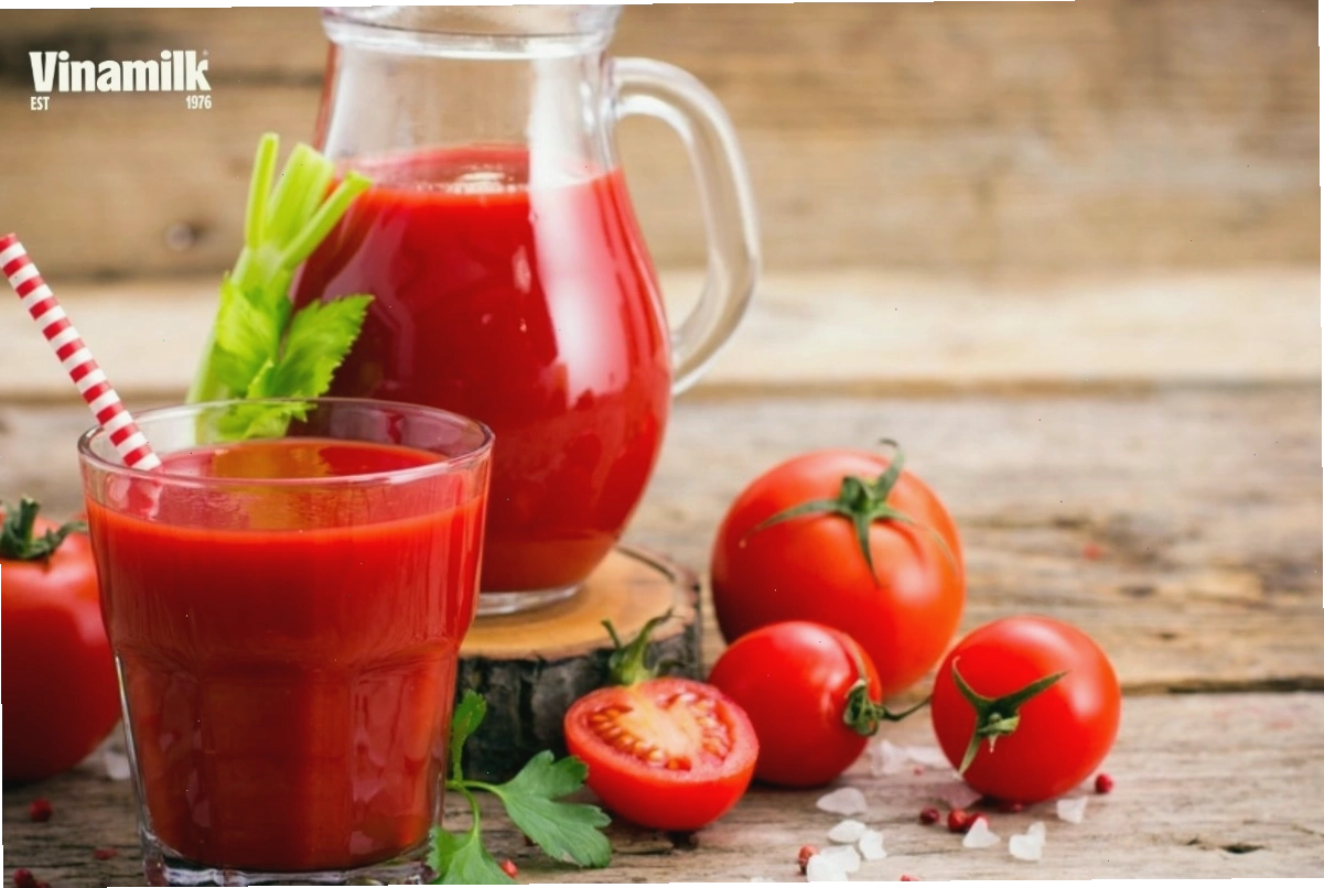 Nước ép cà chua giàu vitamin hỗ trợ giảm cân hiệu quả