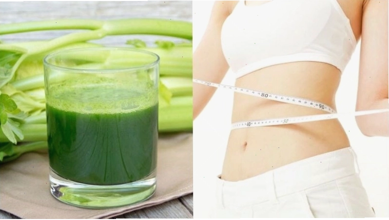 Nước ép cần tây có lượng calo thấp, hỗ trợ hiệu quả cho quá trình giảm cân