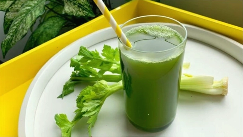 Nước ép cần tây nguyên chất hỗ trợ giảm cân hiệu quả