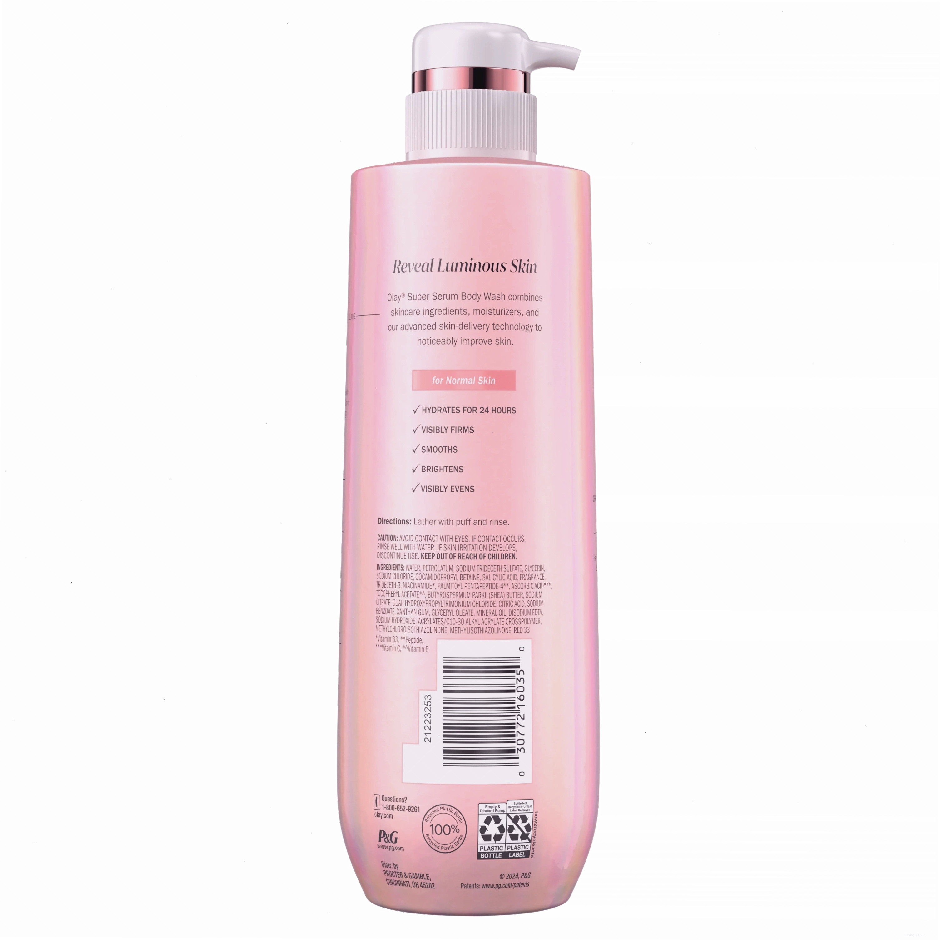 Olay B3 Retinol Body Lotion với bao bì thiết kế sang trọng