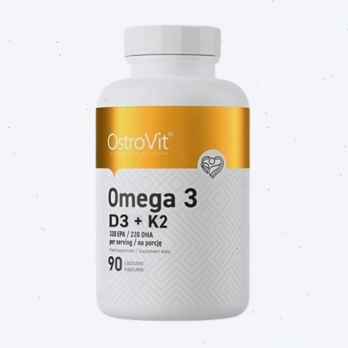 Ostrovit Omega 3 D3+K2 - 90 viên