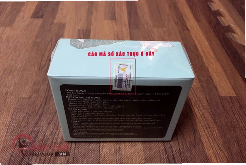 Phân biệt sản phẩm giảm cân Vy Slim chính hãng