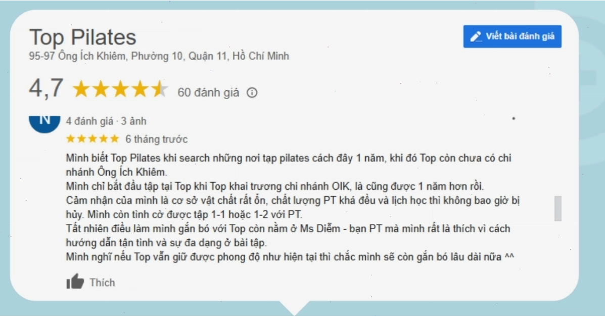 Phòng tập Line Pilates