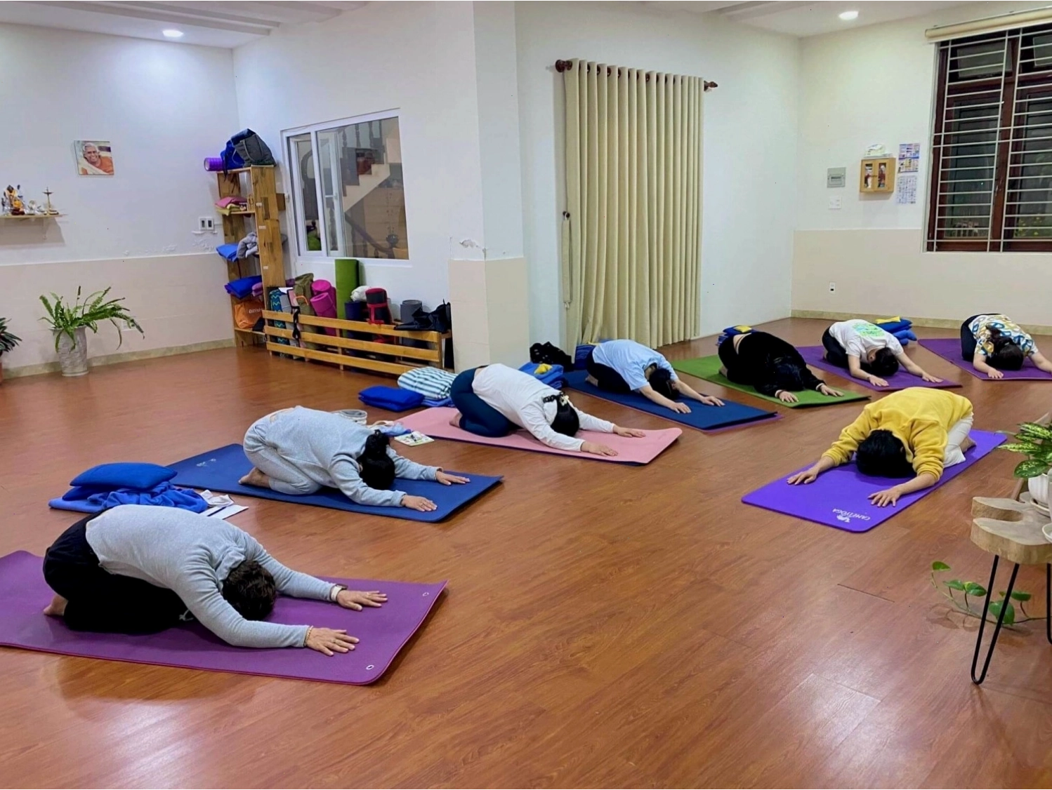 Phòng tập tại Yoga & Healing Giang Hoàng Đà Lạt