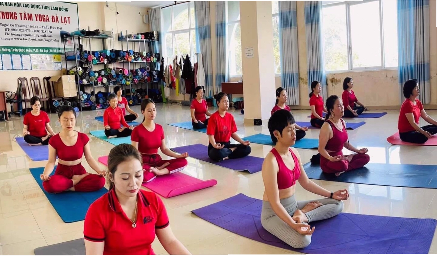 Phòng tập yoga Vĩnh Xuân Đà Lạt