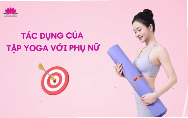 Phụ nữ tập yoga thể hiện sự dẻo dai và vóc dáng cân đối