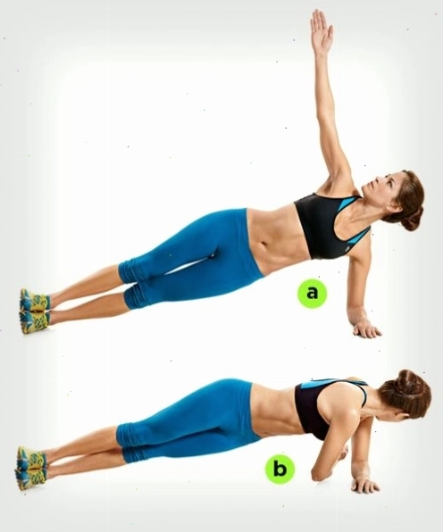 Plank nghiêng kết hợp xoay người giúp tác động sâu vào cơ bụng hai bên