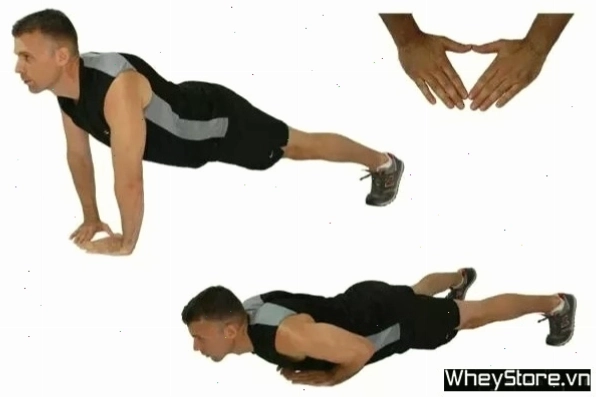Plyometric Push Up tăng cường sức mạnh bùng nổ cho cơ ngực
