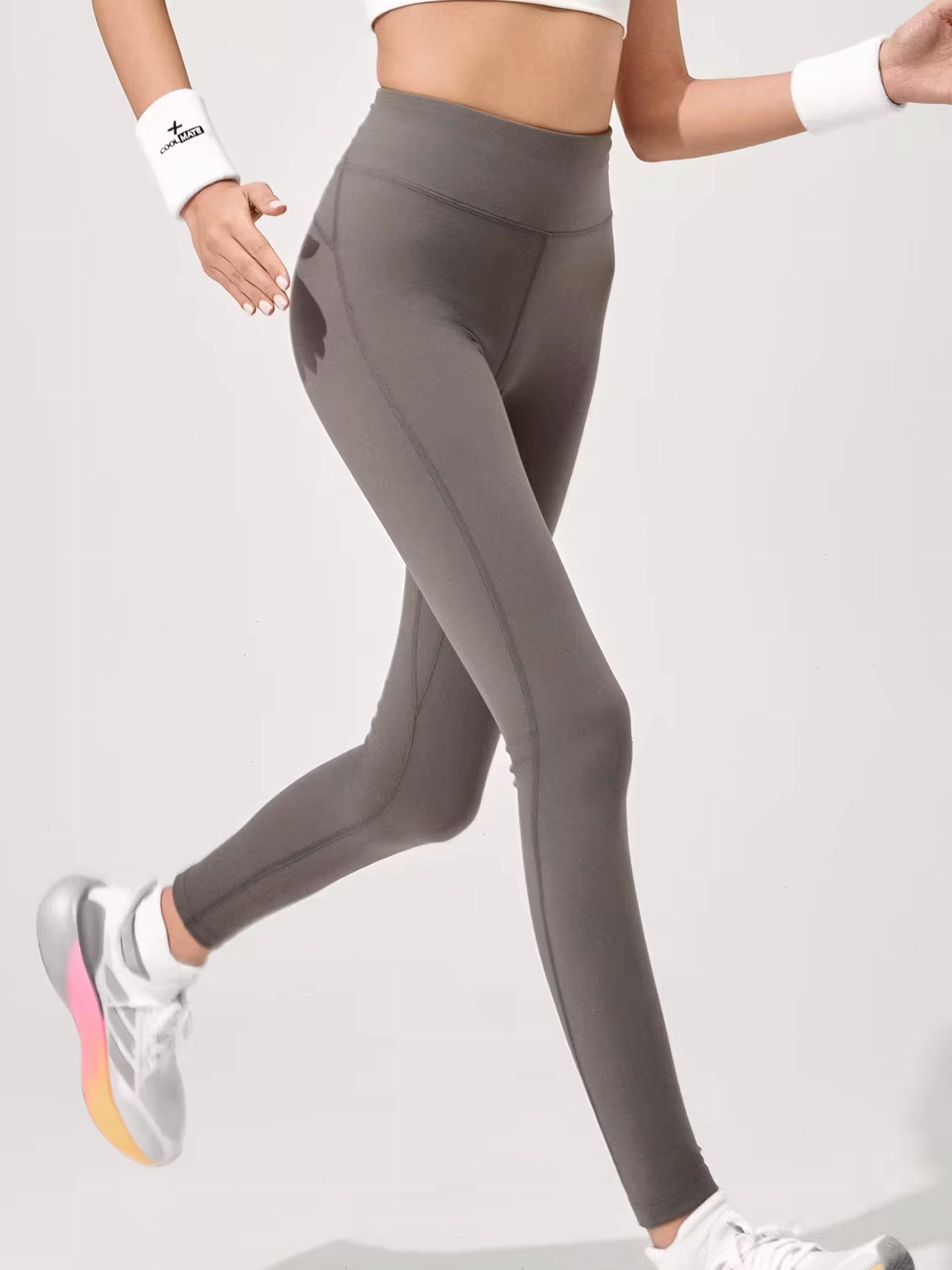 Quần Legging Full Length chạy bộ Medium Support