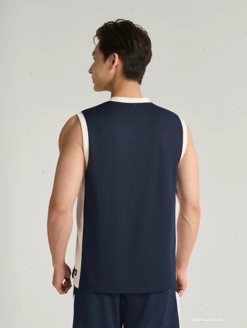 Quần short tập fitness nam Domyos màu xanh navy