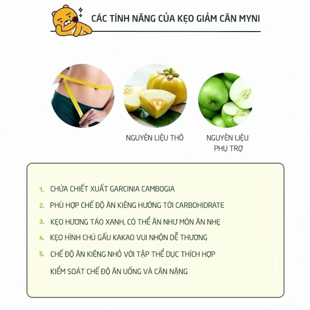 Review kẹo giảm cân vị táo Myni ILDONG