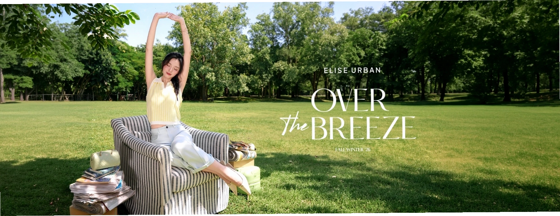 Sân khấu hoành tráng của show diễn Elise Fashion Show Fall/Winter 2023