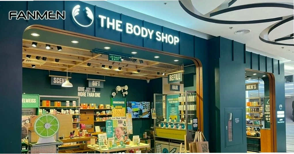 Sản phẩm body mist của The Body Shop