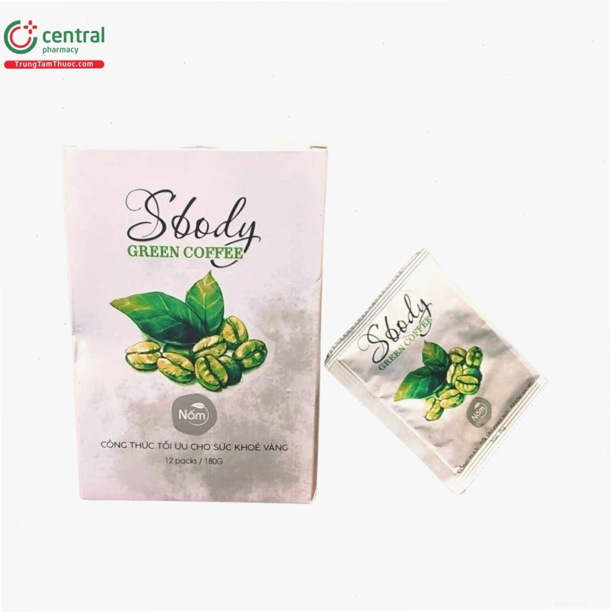 Sản phẩm Sbody Green Coffee chính hãng đảm bảo chất lượng