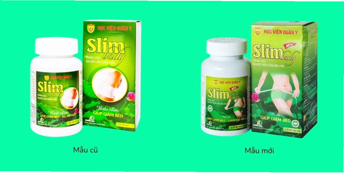 Sản phẩm thuốc giảm cân Body Slim của Học viện Quân Y